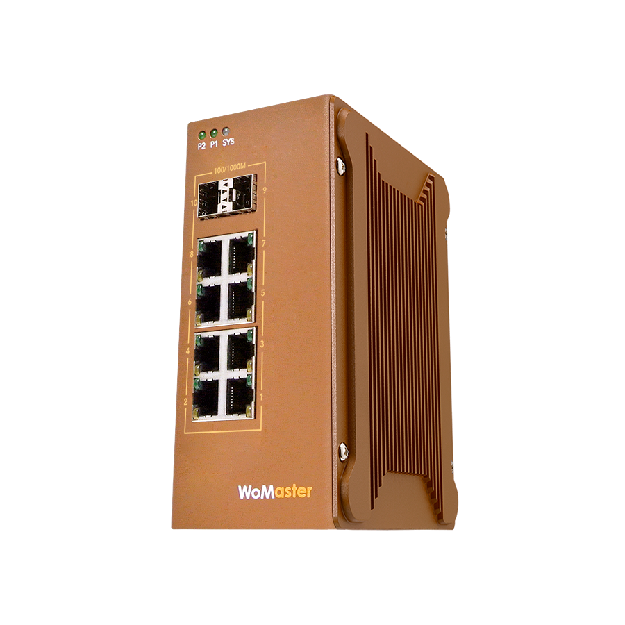 Industrial 10port Full Gigabit L3 Managed Switch, 8GT+2GSFP