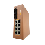 10-Port Full Giga Rugged Managed Switch DS410L-MM-SC