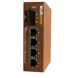 DS105AF_Industrial 5-port Fiber switch WoMaster