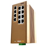 DP412-4GT-LV Industrial 8G + 4GF Layer 2 PoE Cyber Security Switch｜WoMaster