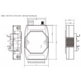 LoRaWAN Modbus Analog Input Output 0-10V 4-20mA PWM RS485 Converter