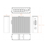 IDP616XG-8GP4XGF Dimension