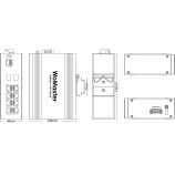IDP410G-8GP Dimension