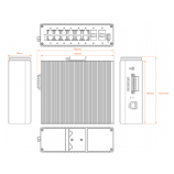 IDS616XG-4XGF Dimension