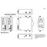 Industrial Wi-Fi 6 Wireless 2.4G+5GHz AP Router - Dimension