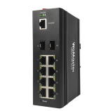 IDP410G-8GP - 10-port L2+ Managed PoE Switch with 8xGiga PoE, 2 x 10/100M SFP