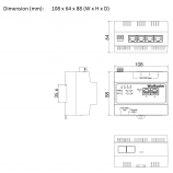Industrial 8-port Managed Gigabit Ethernet Switch with 2 Gigabit SFP 