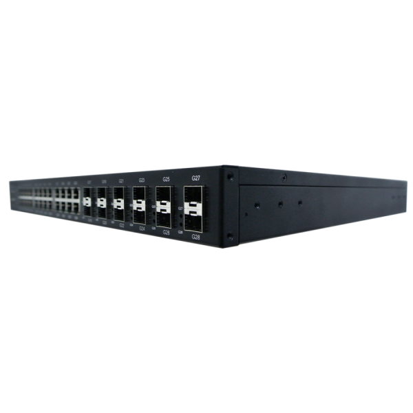 RS628 industrial 28G L3 rackmount managed switch WoMaster