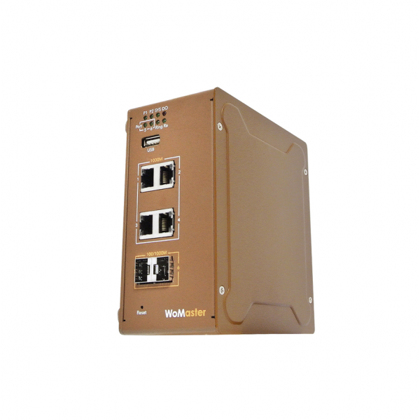 DS406 Industrial 4G+2G SFP Managed Ethernet Switch｜WoMaster