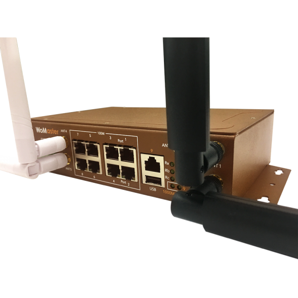 WR329P-WLAN-LTE Industrial 8+1G port Cellular PoE Routing Switch｜WoMaster