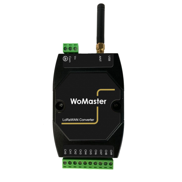 LoRaWAN Modbus Analog Input 0-10V 4-20mA PWM RS485 Converter
