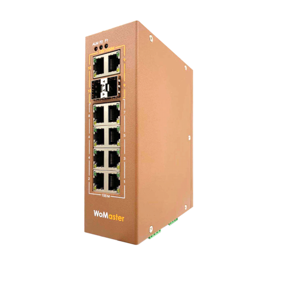 DS210 Industrial 8+2G Combo Ethernet Switch｜WoMaster